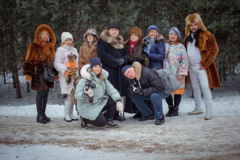 Фотосессия в парке